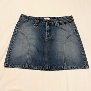 Vintage Calvin Klein Jean Skirt Size 7